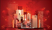 Modern City matriel Vector