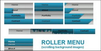 Barre de navigation js, flash animation faux