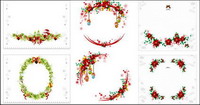 Couronne de Noël Vector