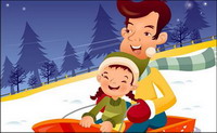 iClickart Cartoon vecteur famille illustrateur matriel -15