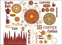 Caf Art Vector matriel