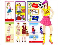 Les filles, des cadeaux, de soccer, des sucettes, des livres, des sacs d