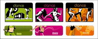 Vecteur de danse