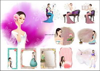 Classic frontires beaut fleur classique + Srie 1 (11P)