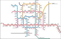 Mtro de Pkin Transports Vecteurs