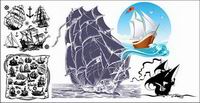 Vecteur Voile Thme Ship