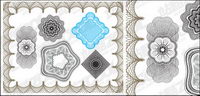 Vector Stil Sicherheit Zeilen Textur Material-2