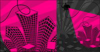 La tendance des illustrations vectorielles urbaines matriel-2