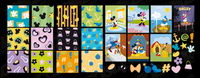 Disney belle tuile vecteur matriel de base