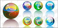 ghts boule de cristal vecteur matriel