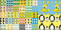 Vector belle caricature carrelage documentation-1