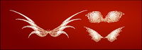 Vector lignes ailes