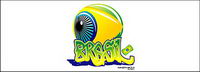 Crystal globe oculaire avec graffiti texte