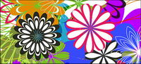 Simple fleurs Vector
