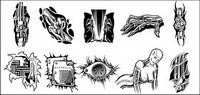 Des objets en mtal logo