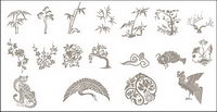 Classique chinois augure dessins