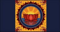 Logo Lotus thme vecteur matriel