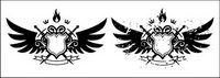 Wings, bouclier, pe, le feu de portefeuille