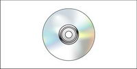 Vector exquisito material de CD-ROM