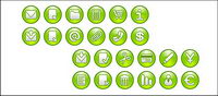Logo circulaire commune verte