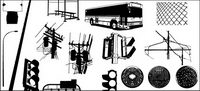 Go Media produit vecteur matriel - urbain installations publiques