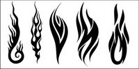 Tous les types de refroidir le feu vecteur logo (4)
