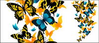 Vector matriel exquis papillon
