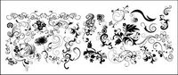 Plusieurs pratiques dynamique noir et blanc tendance