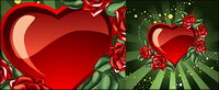 Cool amour et les roses