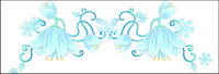 Noël exquise dentelle Vector matriel-4
