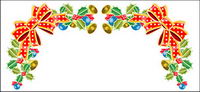 Noël exquise dentelle Vector matriel -19