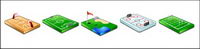Divers sites sportifs icône PNG transparent