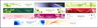 Fashion BANNER modle de cartes de base-6
