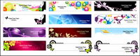 Fashion BANNER modle de cartes de base-12