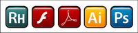 Sleek XP logiciel Adobe format png icône de l