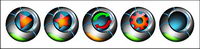 High-tech ordinateur style icône png