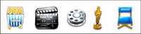 Movie thmes icône png transparent
