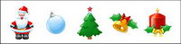 Noël, la texture de la super-ordinateur icône png