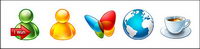 Super-belle icône MSN png