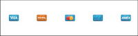 Le paiement en ligne petite icône png et psd