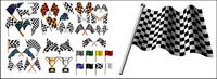F1 Racing bannire avec le trophe de l