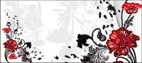 Flower tendance mode vecteur lment matriel