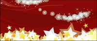 Christmas Fantasy vecteur matriel de base