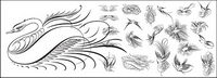 Vector birdies material de rodadura