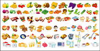 alimentaire des lments de Vector