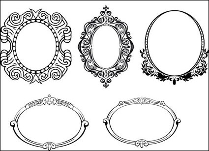 round fancy border vector download free vector psd flash jpg www
