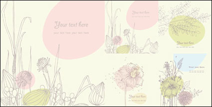 Vector Flower,free downloads vector,Patterns Diwen Download Free Vector