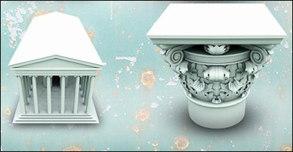 Greek architecture png icon
