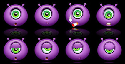 Funny face icon png