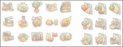 cats animals cute pink icon ICO Q